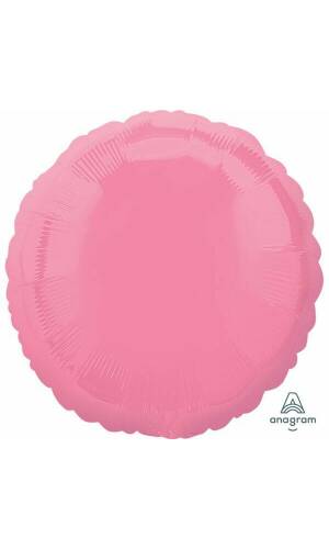 Bubble Gum Pink" Foil Balloon Round - 43cm