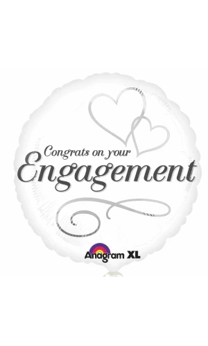 Congrats on your Engagement  Foil Balloon 17 Inch