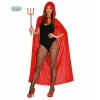 Red Velvet Cape With Hood 130cm