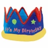 It's My Birthday Fabric Crown - 57.7cm x 13.9cm