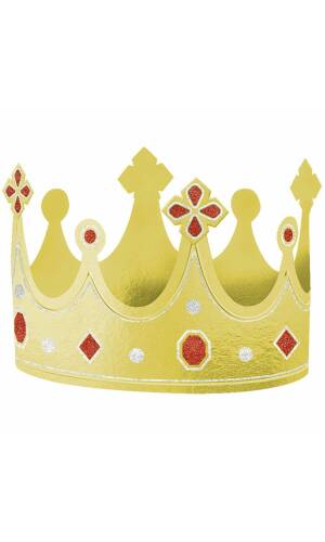 Foil Crown Hat - 21.7cm x 13.3cm