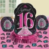 Sweet 16 Table Decorating Kit - 3pk + Confetti