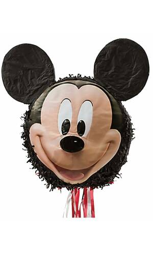 Pull Pinata Mickey Mouse - 43cm x 45.5cm x 10.5cm