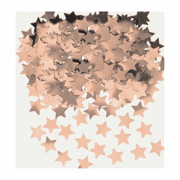 Rose Gold Star Confetti - 14g