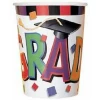 Graduation (Grad) Paper Cups 270ml - 8pk