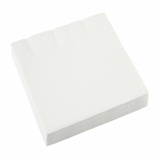 White - 20 x Lunch Napkins