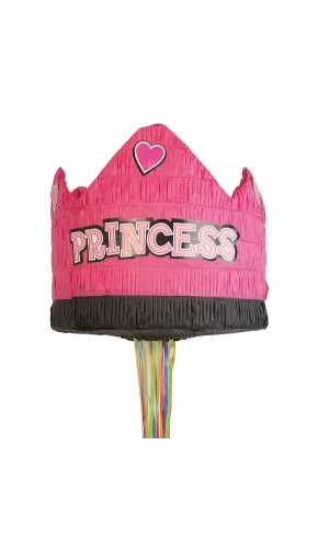 Princess Crown Pull Pinata - 28cm x 21cm