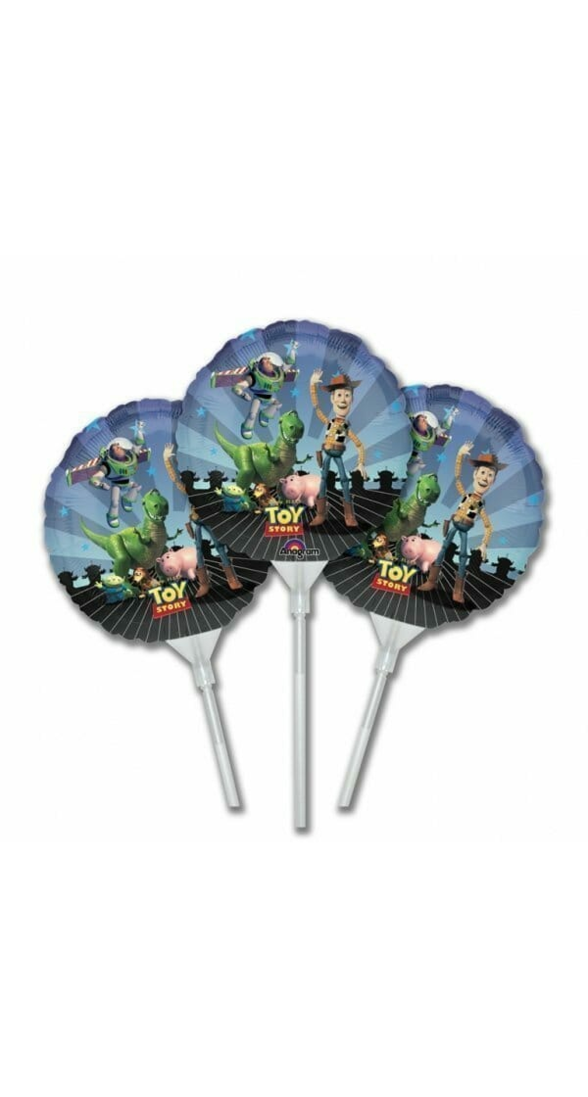 Toy Story Balloons Foil 9" - 3pk