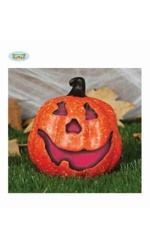 Pumpkin With Light (19874) - 15cm