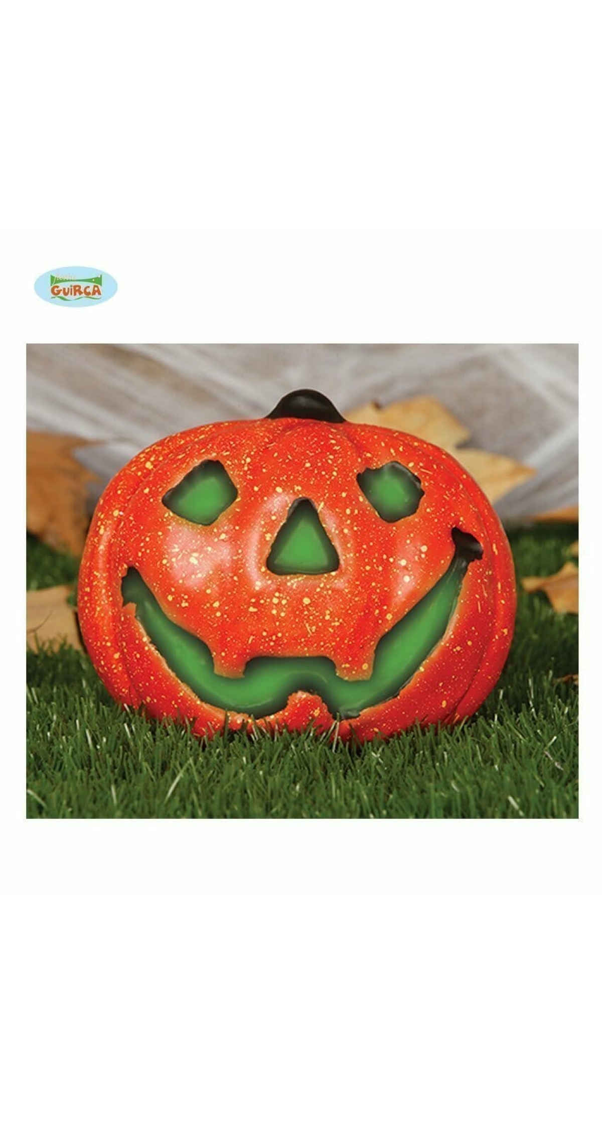 Pumpkin With Light 17cm