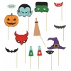 Halloween Photo Booth Set - 12pcs