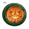 Pumpkin Halloween Plates 23cm 6pk