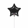 Black Star Foil Balloon 9" (23cm)