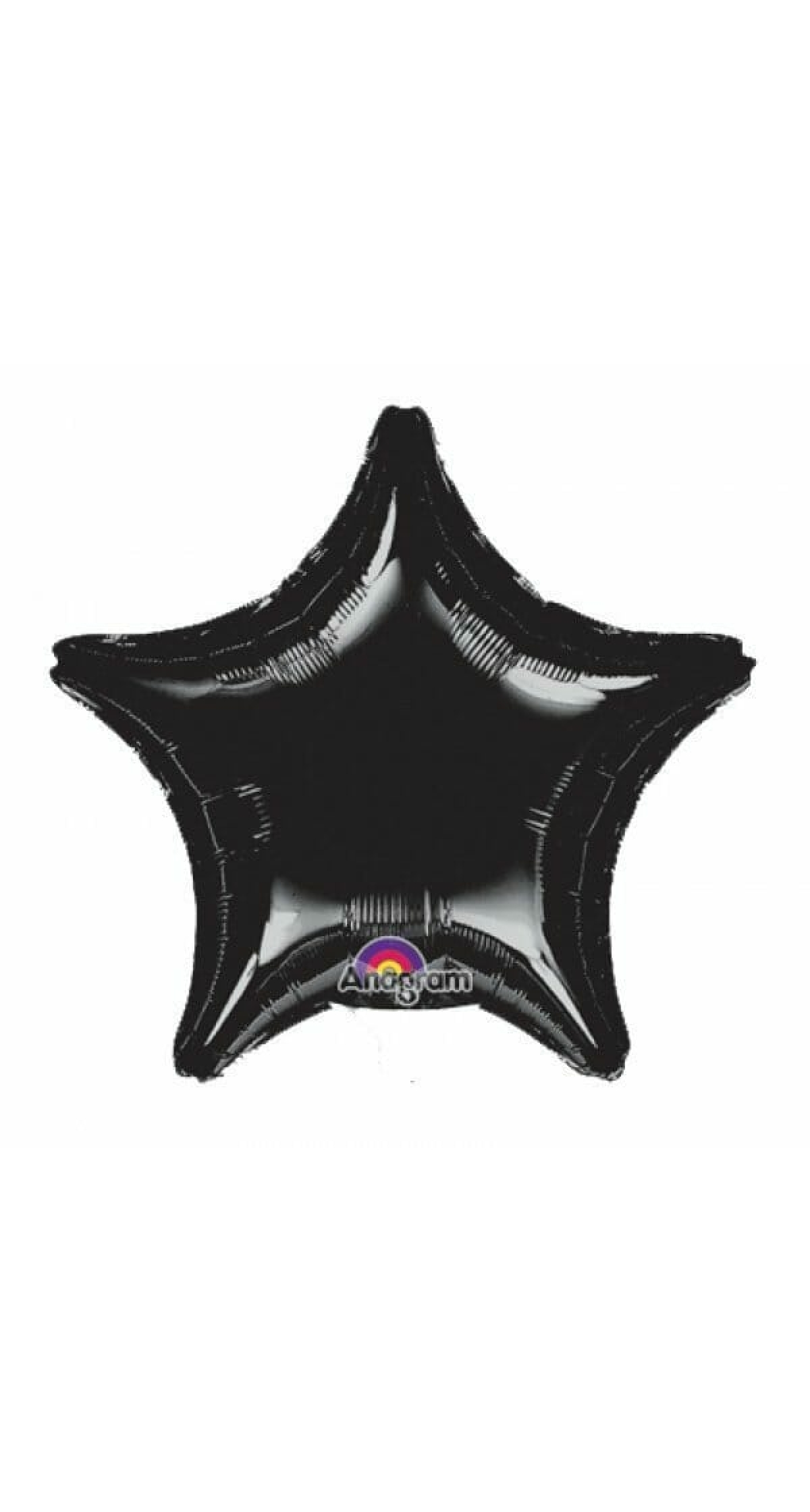 Black Jumbo Star Foil Balloon 32" (81cm)