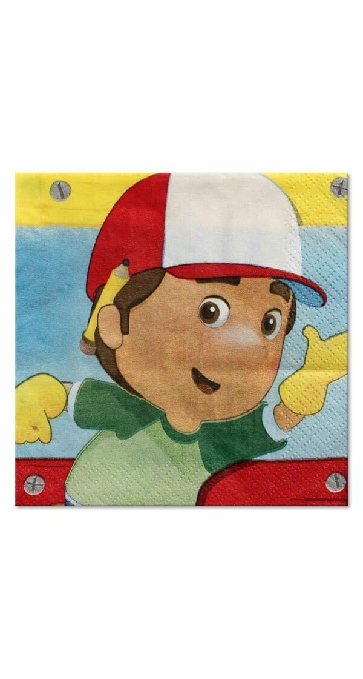 Handy Manny Napkins 24.8cm x 24.8cm - 16pk