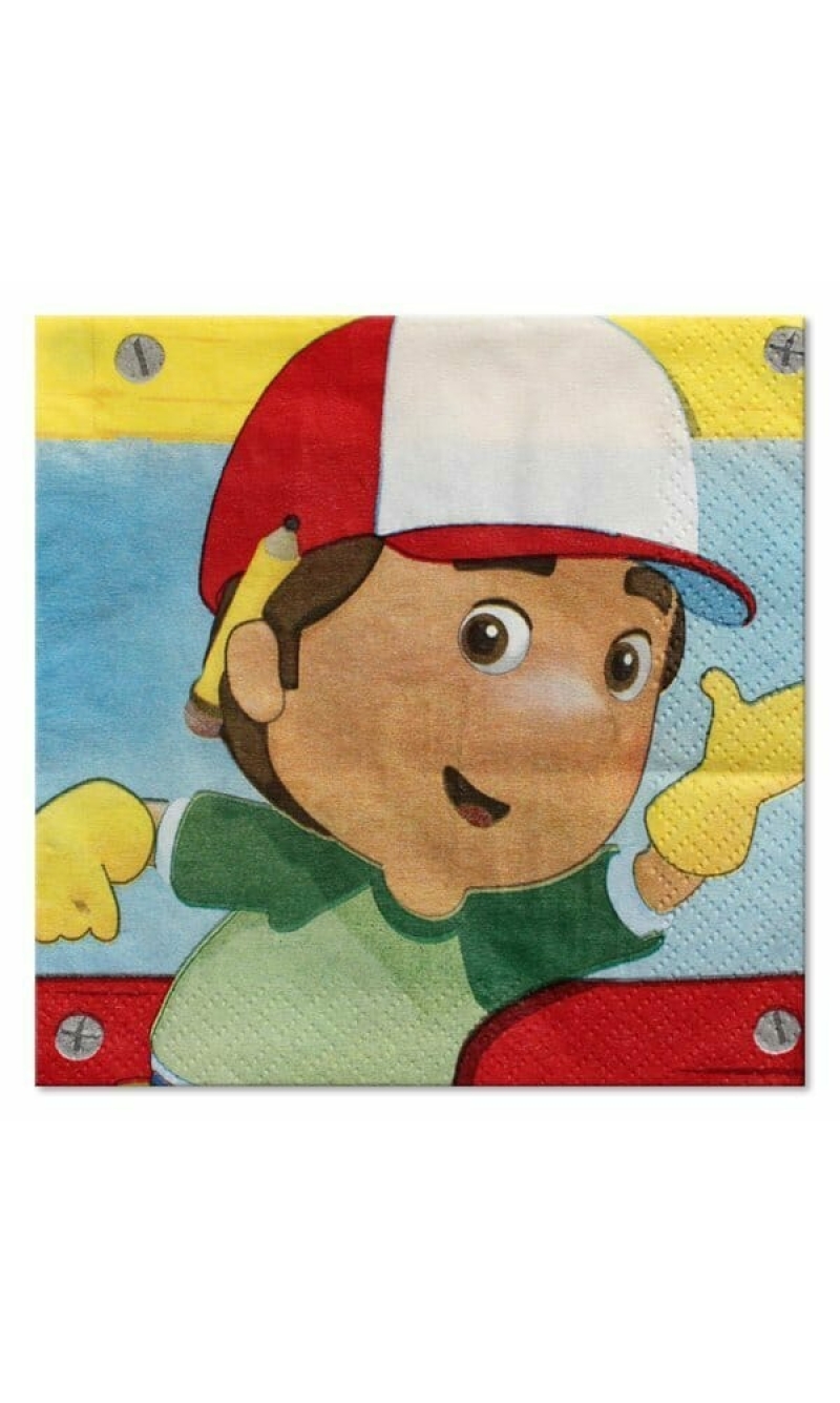 Handy Manny Napkins 24.8cm x 24.8cm - 16pk