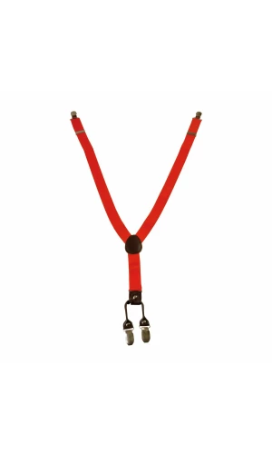 Red Straps (Braces) - Adult One Size