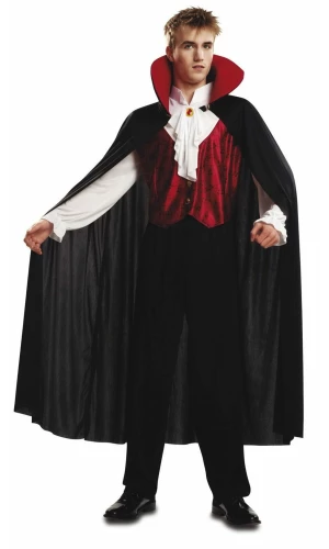 Gothic Vampire Man Costume - Adult Size Medium / Large
