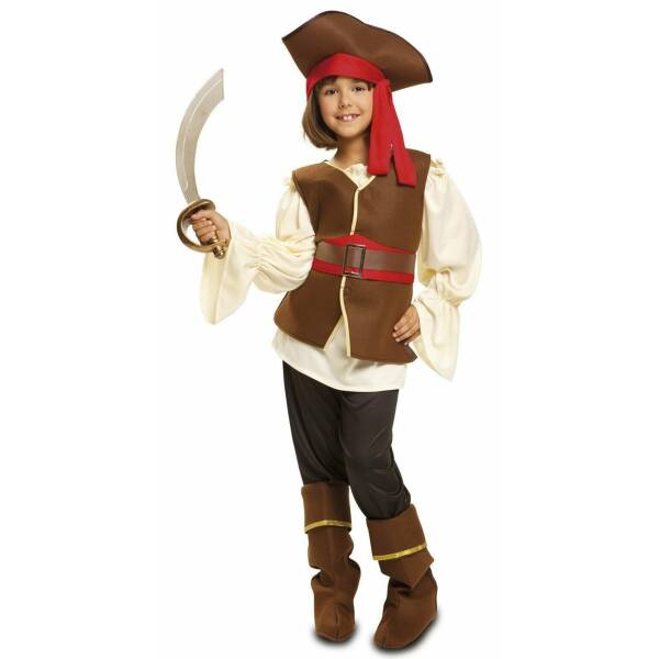 Buccaneer Pirate Girl Costume - Age 3 to 4 Years