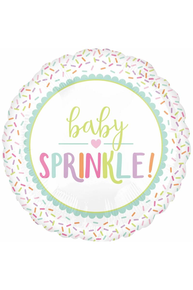 Baby Sprinkles Standard Foil Balloon - 18''