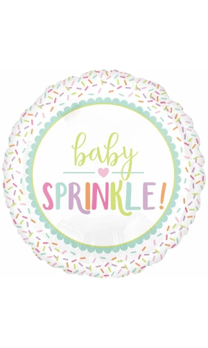Baby Sprinkles Standard Foil Balloon - 18''