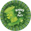 St Patrick's Days Lucky Stripers Plates (9'') - 8pk
