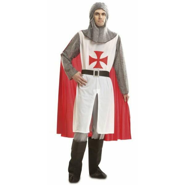 Medieval Knight With Cape - Adult Size XL