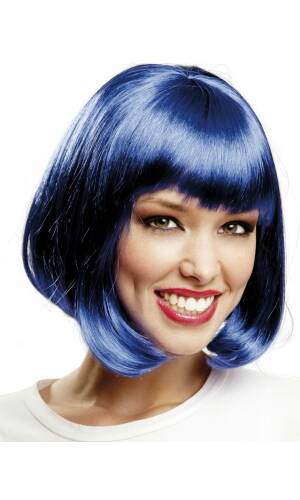 Blue Short Wig - Adult One Size