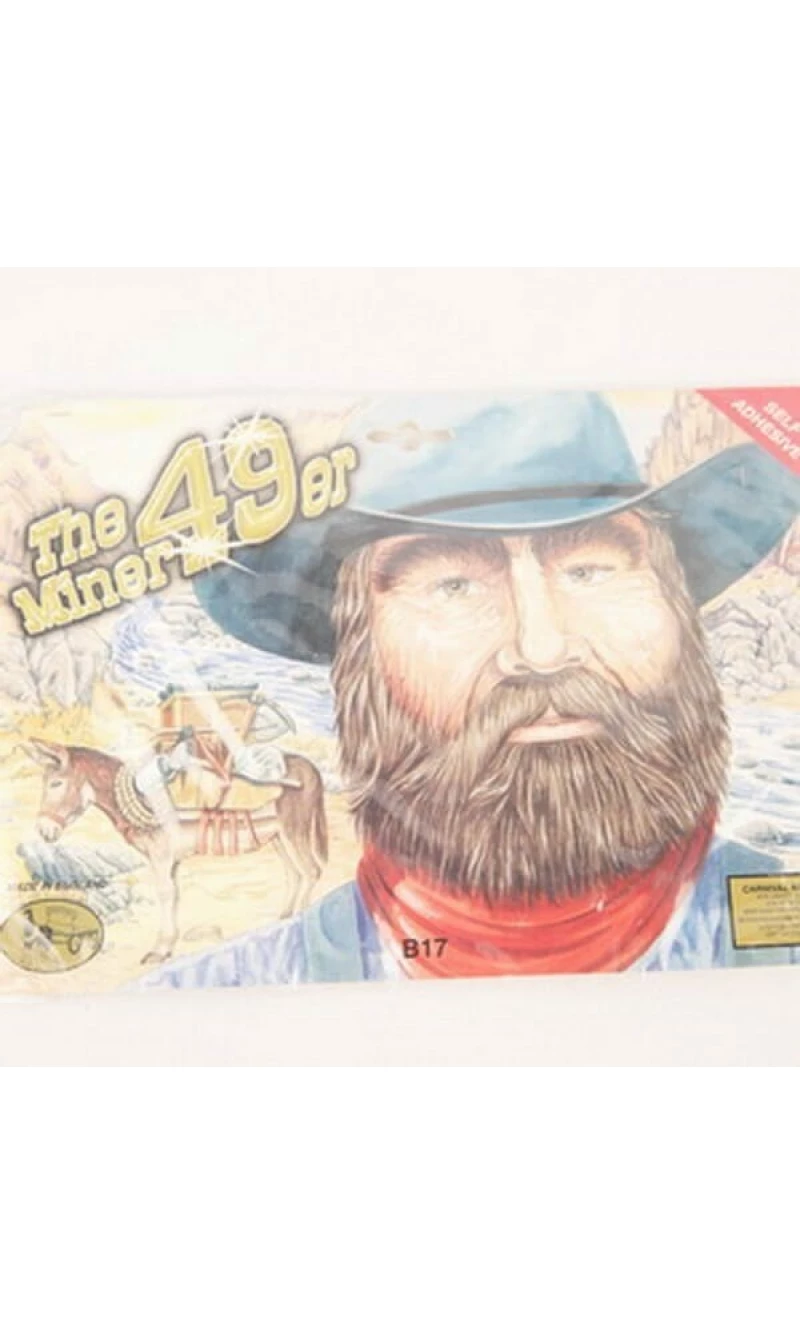 Beard White - Adult One Size