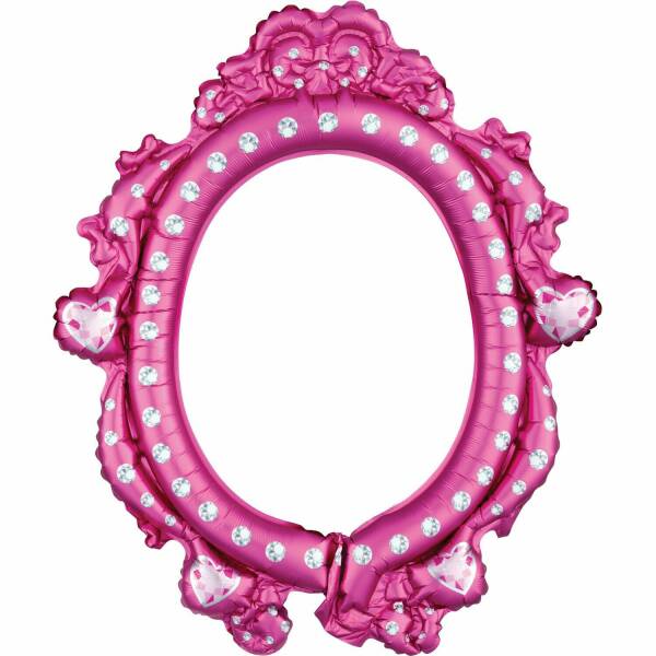 Selfie Frame Disney Princess Foil Balloon