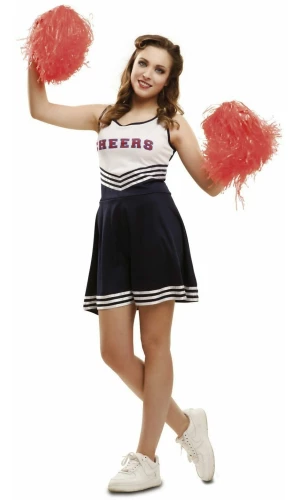 Pom-Pom Cheerleader Girl - Adult Size Medium / Large