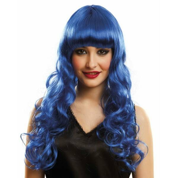 Blue Katy Wig - Adult One Size