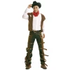 Cowboy Western Costume - Adult Size Small