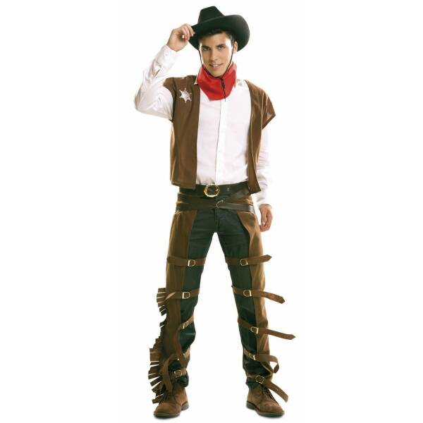 Cowboy Western Costume - Adult Size Small