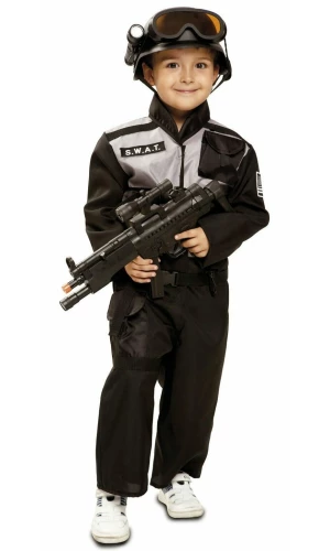 SWAT Costume Child - Age 5 to 6 Years