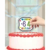 Personalised Cake Topper - (11.4cm x 12.9cn)