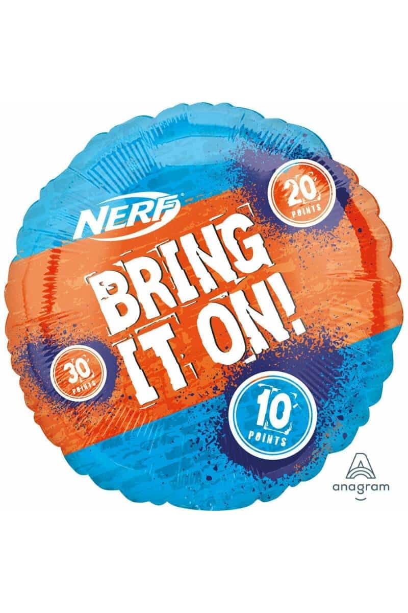 Nerf Target Jumbo Foil Balloon - 71cm x 71cm