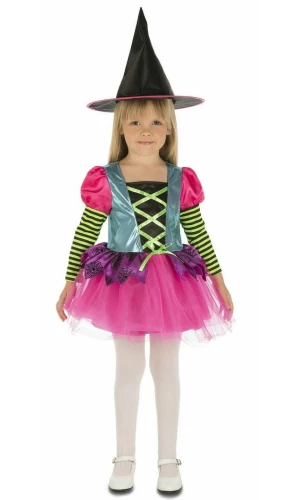 Colourful Lil Witch - Age 3 to 4 Years