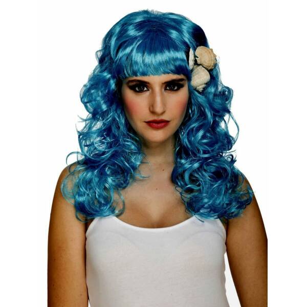 Blue Mermaid Wig - Adult One Size