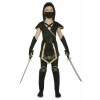 Black Ninja Girl - Age 5 to 6 Years