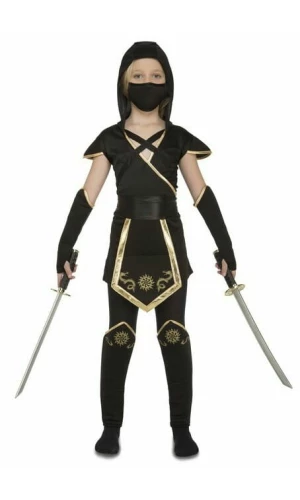 Black Ninja Girl - Age 5 to 6 Years