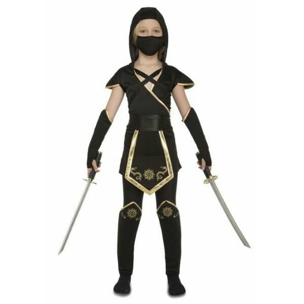 Black Ninja Girl - Age 5 to 6 Years