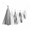Garland Tassel Silver Dream - 304 cm