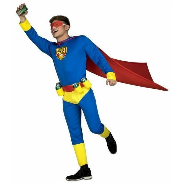 Superhero Beer Man - Adult Size M/L