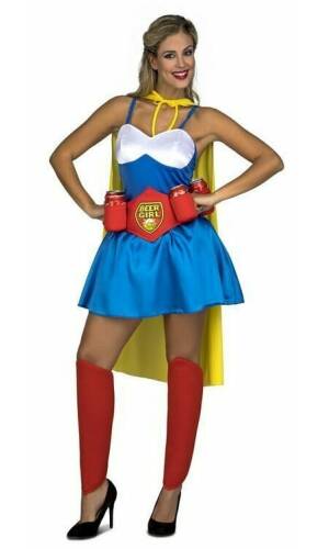 Superhero Beer Woman - Adult Size M/L