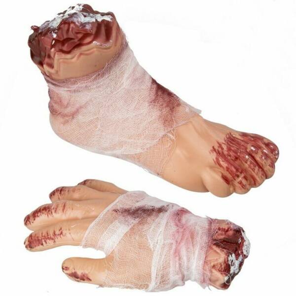 Hand 21.5x11.5cm /  Foot 20x13cm - Assorted
