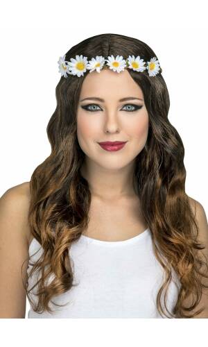 Long Woman Hippie Wig - Adult One Size