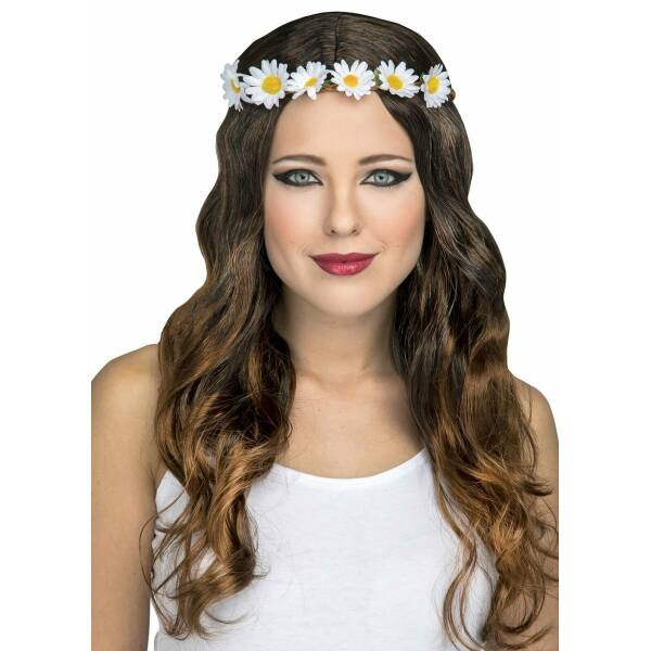 Long Woman Hippie Wig - Adult One Size
