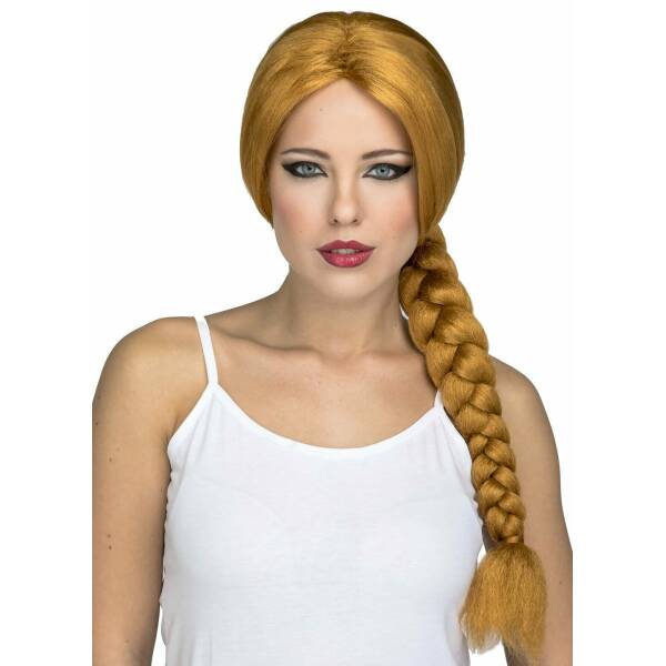 Blonde Long Wig with Braids - Adult One Size