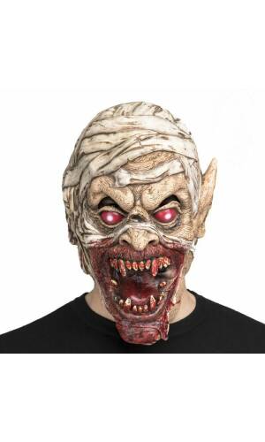 Mummy Full Latex Mask - Adult One Size